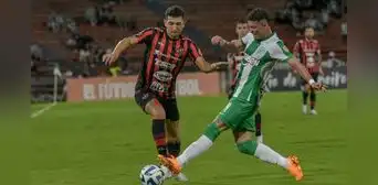 Patronato clasificó a la Sudamericana sobre el final: derrotó 1-0 a Atlético Nacional en Colombia
