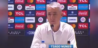 Tiago Nunes reveló la clave que usaron para hacerle daño a Fluminense y conseguir la clasificación Tiago Nunes reveló la clave que usaron para hacerle daño a Fluminense y conseguir la clasificación