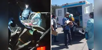 Miniván con escolares cae a barranco en Arequipa: un menor fallece y hay 11 heridos Miniván con escolares cae a barranco en Arequipa: un menor fallece y hay 11 heridos