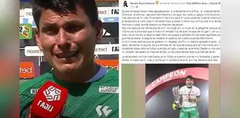 'Banana' Ruiz deja el Atlético Grau y recuerda la promesa que le hizo a uno de sus hijos fallecidos 'Banana' Ruiz deja el Atlético Grau y recuerda la promesa que le hizo a uno de sus hijos fallecidos