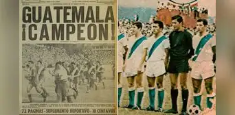 ¿Lo logrará de nuevo? La vez que Guatemala fue campeón de Concacaf hace 56 años ¿Lo logrará de nuevo? La vez que Guatemala fue campeón de Concacaf hace 56 años