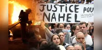 Decretan toque de queda en París por protestas contra policía francés que asesinó a adolescente Decretan toque de queda en París por protestas contra policía francés que asesinó a adolescente