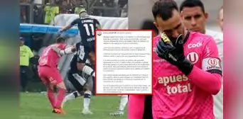 José Carvallo sobre la pelea con jugadores de Gimnasia: "Estoy tranquilo y con mi conciencia en paz"