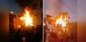 Arequipa: hombre de 86 años muere durante incendio registrado en barbería Arequipa: hombre de 86 años muere durante incendio registrado en barbería