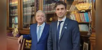 Abogado de Pedro Castillo se reunió con presidente Andrés López Obrador en México Abogado de Pedro Castillo se reunió con presidente Andrés López Obrador en México