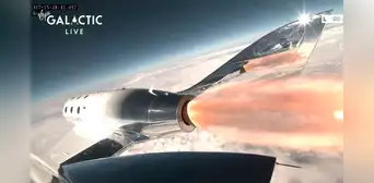Así fue el primer vuelo comercial hacia el espacio de la compañía Virgin Galactic Así fue el primer vuelo comercial hacia el espacio de la compañía Virgin Galactic