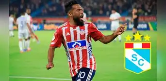 Sporting Cristal estaría a punto de fichar a figura venezolana que la 'rompió' en Junior de Colombia Sporting Cristal estaría a punto de fichar a figura venezolana que la 'rompió' en Junior de Colombia