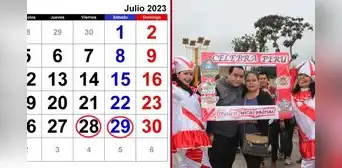 ᐈ ¿Cuáles son los feriados que habrán en julio 2023 en Perú?