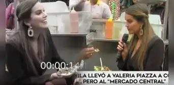 Valeria Piazza prueba hígado frito de carretilla y tiene inesperada reacción: Quiero ir a Central Valeria Piazza prueba hígado frito de carretilla y tiene inesperada reacción: Quiero ir a Central