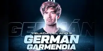¡En el segundo round! Así noquearon a Germán Garmendia en La Velada del Año 3 ¡En el segundo round! Así noquearon a Germán Garmendia en La Velada del Año 3
