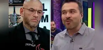Giacomo Bocchio a Mr. Peet en el "El gran chef: famosos": “Esta es mi cancha, no te confundas” Giacomo Bocchio a Mr. Peet en el "El gran chef: famosos": “Esta es mi cancha, no te confundas”