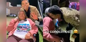 "Cumplió el sueño de muchas": Christian Yaipén conmueve con gesto a adulta mayor durante concierto del Grupo 5