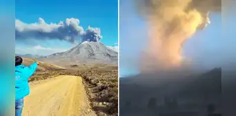 ¿Cómo fue la erupción más grande del volcán Ubinas? Videos y fotos muestran la impactante explosión