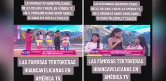 Hermanas que cantan temas de Yarita Lizeth contaron en TV por qué ahorran: "Para ayudar a mamá" Hermanas que cantan temas de Yarita Lizeth contaron en TV por qué ahorran: "Para ayudar a mamá"