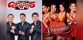 ¿Corazón Serrano o Grupo 5?: este es el grupo de cumbia más escuchado del Perú, según ChatGPT ¿Corazón Serrano o Grupo 5?: este es el grupo de cumbia más escuchado del Perú, según ChatGPT