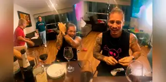 Nico Ponce celebra con integrantes de "El gran chef" y recibe curiosa cábala de cumpleaños Nico Ponce celebra con integrantes de "El gran chef" y recibe curiosa cábala de cumpleaños