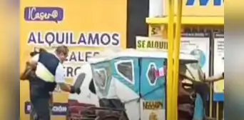 Comas: sujeto agredió a sereno tras impedirle que arroje basura en plena vía pública Comas: sujeto agredió a sereno tras impedirle que arroje basura en plena vía pública