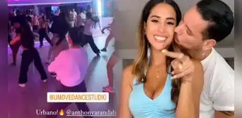 Melissa Paredes y Anthony Aranda celebran lleno total de su academia de baile: “Mucha gente vino" Melissa Paredes y Anthony Aranda celebran lleno total de su academia de baile: “Mucha gente vino"