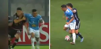 La vez que Yotún metió un codazo en la Libertadores y no vio la roja como ante Unión Comercio La vez que Yotún metió un codazo en la Libertadores y no vio la roja como ante Unión Comercio