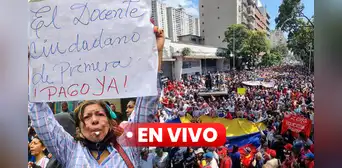 Marcha de docentes HOY: sindicato convoca manifestación para exigir mejoras salariales en Venezuela Marcha de docentes HOY: sindicato convoca manifestación para exigir mejoras salariales en Venezuela