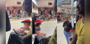 Turistas explican a niña cusqueña los colores de piel y son virales: "El Perú es multidiverso"
