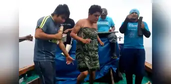 Pescadores piuranos graban viral de TikTok con su forma de disfrutar en altamar: "La vida es más sabrosa"