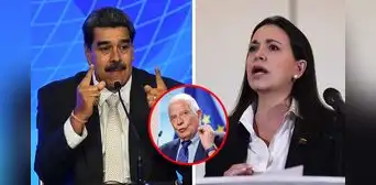 Maduro rechaza la “injerencia” de la UE por sus críticas a la inhabilitación de Corina Machado Maduro rechaza la “injerencia” de la UE por sus críticas a la inhabilitación de Corina Machado