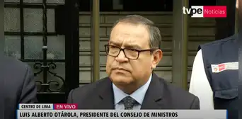 "¡Han matado a personas!": Alberto Otárola es increpado por ciudadana en exteriores de la PCM "¡Han matado a personas!": Alberto Otárola es increpado por ciudadana en exteriores de la PCM