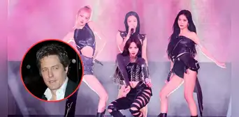 Hugh Grant se declara fan de BLACKPINK tras asistir a concierto en Londres: "Soy BLINK ahora"