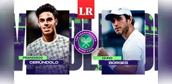 Francisco Cerúndolo vs. Nuno Borges EN VIVO por Wimbledon 2023: ¿a qué hora juegan y dónde ver el partido?