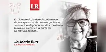 La derecha depredadora en Guatemala, por Jo-Marie Burt La derecha depredadora en Guatemala, por Jo-Marie Burt