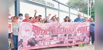 Piura: denuncian que 4.500 docentes fueron excluidos de lista de deuda social