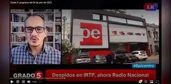 Gómez Fernandini: “Siguen los despidos en el IRTP, ahora le tocó a Radio Nacional”
