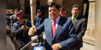Alcalde de Cusco sobre la Tercera Toma de Lima: "Hay derecho a la protesta, pero no al vandalismo" Alcalde de Cusco sobre la Tercera Toma de Lima: "Hay derecho a la protesta, pero no al vandalismo"