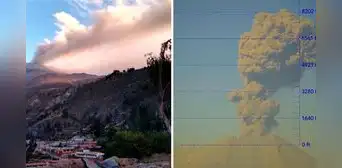 Volcán Ubinas: sigue aquí en TIEMPO REAL el proceso eruptivo del macizo Volcán Ubinas: sigue aquí en TIEMPO REAL el proceso eruptivo del macizo
