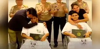 'Maldito Cris': condecoran al primer policía que enfrentó al criminal y recibió 4 balas en el cuerpo 'Maldito Cris': condecoran al primer policía que enfrentó al criminal y recibió 4 balas en el cuerpo