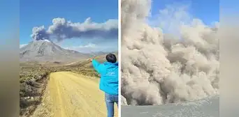 Volcán Ubinas: ¿cuál es la diferencia entre explosión y erupción? Volcán Ubinas: ¿cuál es la diferencia entre explosión y erupción?