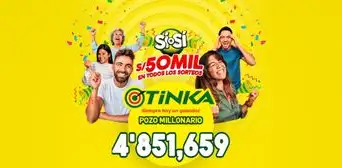 La Tinka, resultados del miércoles 5 de julio: revisa la jugada ganadora, premios y VIDEO del último sorteo La Tinka, resultados del miércoles 5 de julio: revisa la jugada ganadora, premios y VIDEO del último sorteo