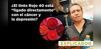 ¿El colorante Rojo 40 está “ligado directamente” al cáncer y la depresión? Explicamos ¿El colorante Rojo 40 está “ligado directamente” al cáncer y la depresión? Explicamos