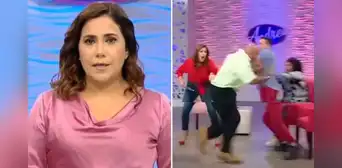 Andrea Llosa podría ser sancionada por emitir violenta pelea en TV en horario de protección al menor Andrea Llosa podría ser sancionada por emitir violenta pelea en TV en horario de protección al menor