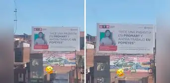 UTP sorprende al colocar singular cartel y redes estallan: "¿Es real?"