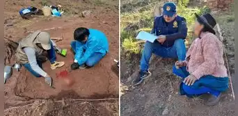 Fiscalía recuperó restos óseos de Remigia Taipe, asesinada en el periodo del terrorismo en Ayacucho