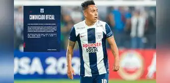 Alianza Lima confirmó la máxima sanción a Christian Cueva tras caso de indisciplina Alianza Lima confirmó la máxima sanción a Christian Cueva tras caso de indisciplina