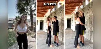 Peruano enseña a bailar cumbia de Armonía 10 a su novia extranjera: “Lista para el Huaralino” Peruano enseña a bailar cumbia de Armonía 10 a su novia extranjera: “Lista para el Huaralino”