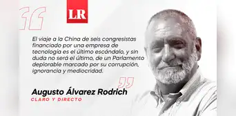 Un gran viaje a la China, por Augusto Álvarez Rodrich Un gran viaje a la China, por Augusto Álvarez Rodrich