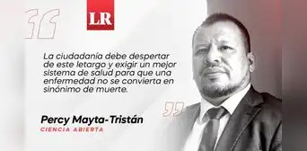 Salud letal, por Percy Mayta-Tristán Salud letal, por Percy Mayta-Tristán