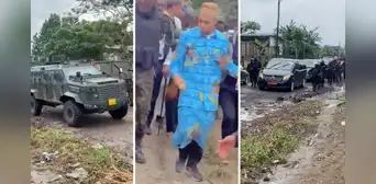 Kylian Mbappé y el impresionante resguardo militar que recibió en su llegada a Camerún Kylian Mbappé y el impresionante resguardo militar que recibió en su llegada a Camerún