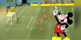 La viral aparición de la 'voz' de Mickey Mouse durante la narración de un gol en la MLS La viral aparición de la 'voz' de Mickey Mouse durante la narración de un gol en la MLS