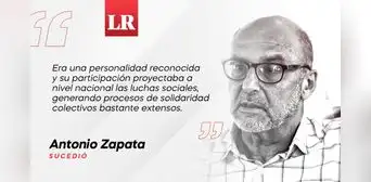 Hugo Blanco, 1934-2023, por Antonio Zapata Hugo Blanco, 1934-2023, por Antonio Zapata