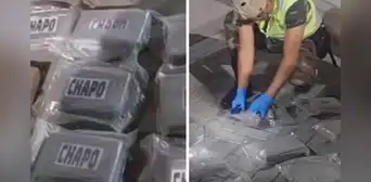 Piura: incautan más de 140 kilos de droga con el sello del 'Chapo' Piura: incautan más de 140 kilos de droga con el sello del 'Chapo'